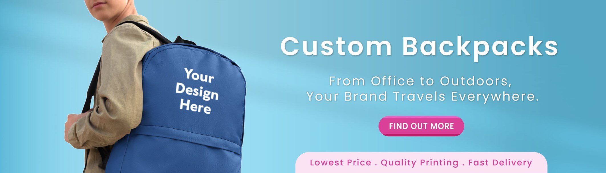 Backpack Bag Printing